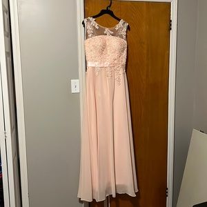 Special occasion gown - lace up back